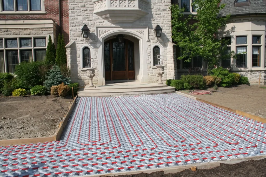 heated driveway