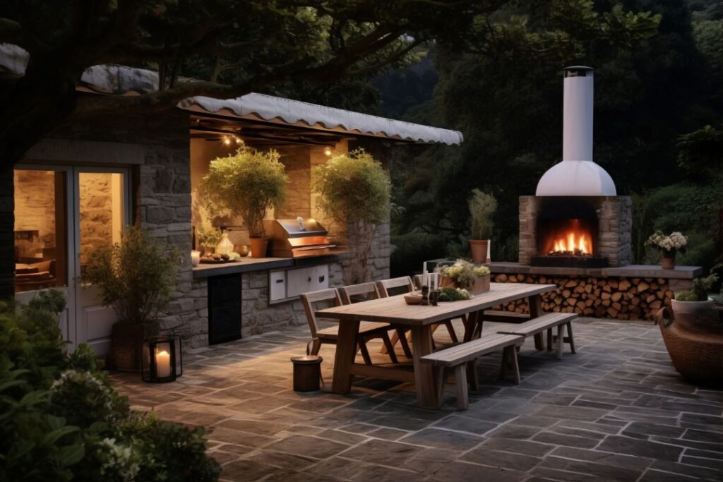 perfect outdoor kitchen
