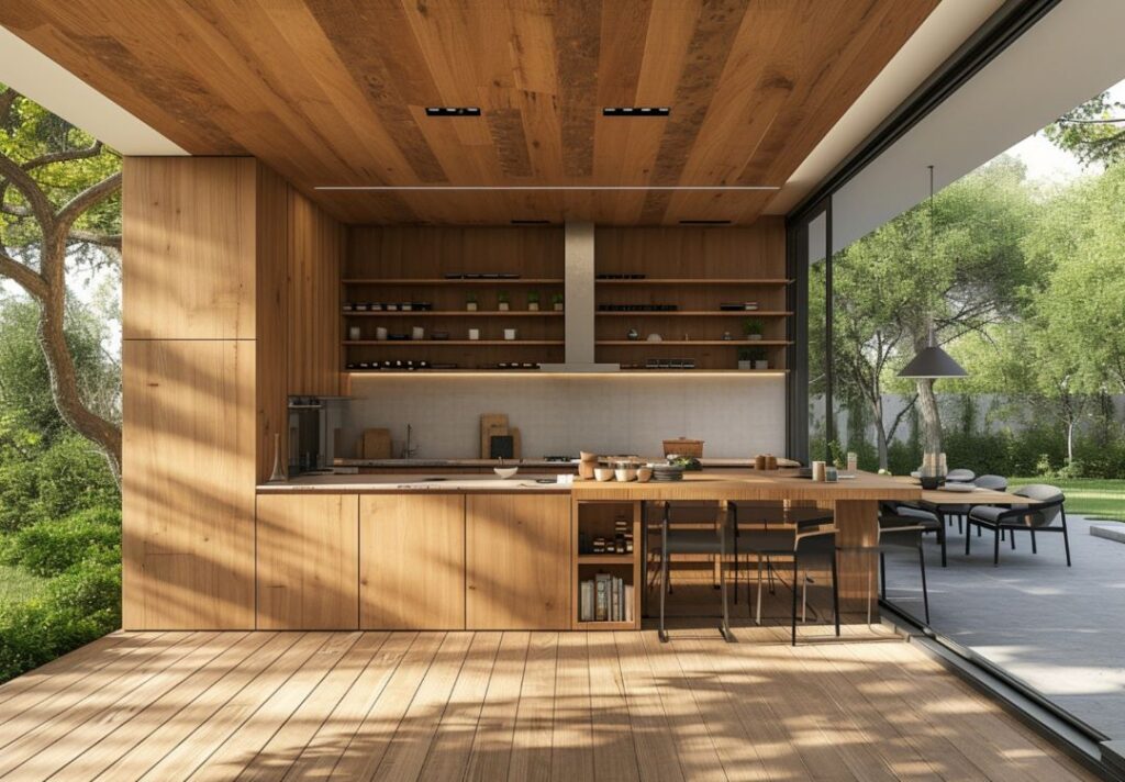 outdoor kitchens